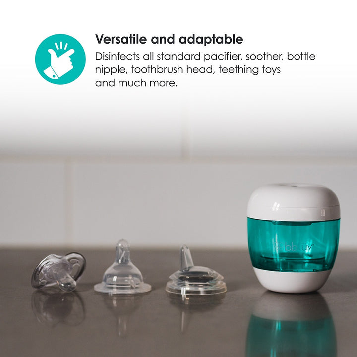 Üvi - 4 in 1 UV Sterilizer - White/Aqua