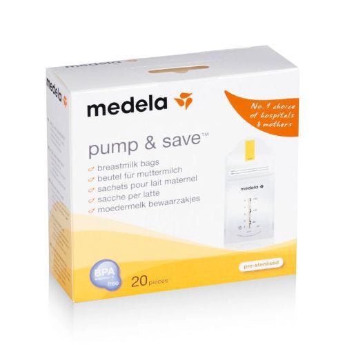 Pump & Save™ 20-Count Breast Milk Bags