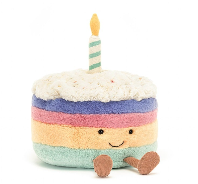 Amuseables Rainbow Birthday Cake