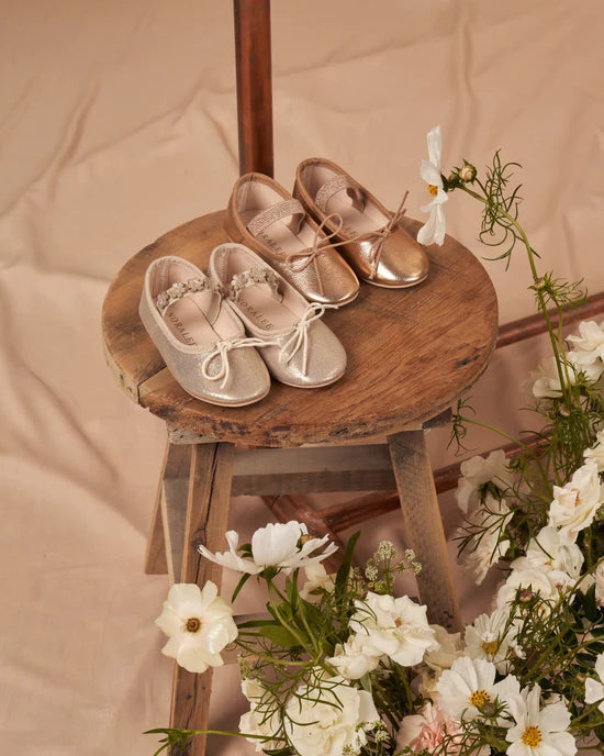 Ballet Flats | Rose Gold