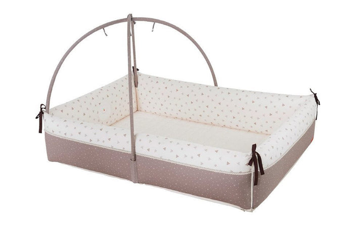 Inua Bumper Bed - Milk Brown