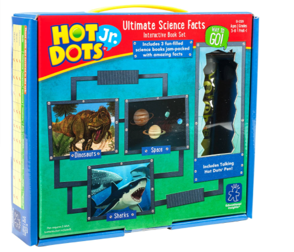 Hot Dots JR Ultimate Science Facts Interactive Book Set with Pen