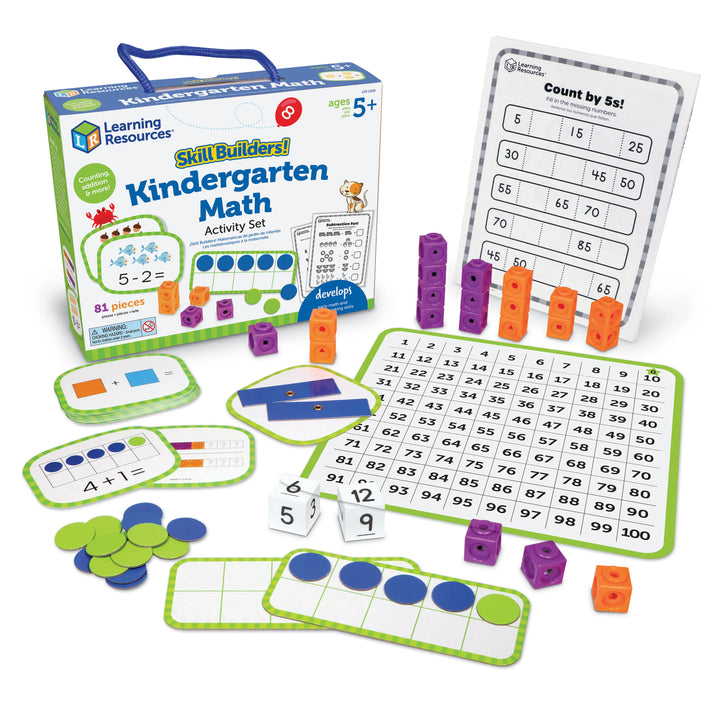 Skill Builders: Kindergarten Math