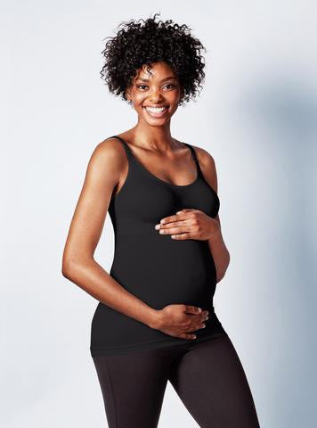 Body Silk Seamless Nursing Cami Black