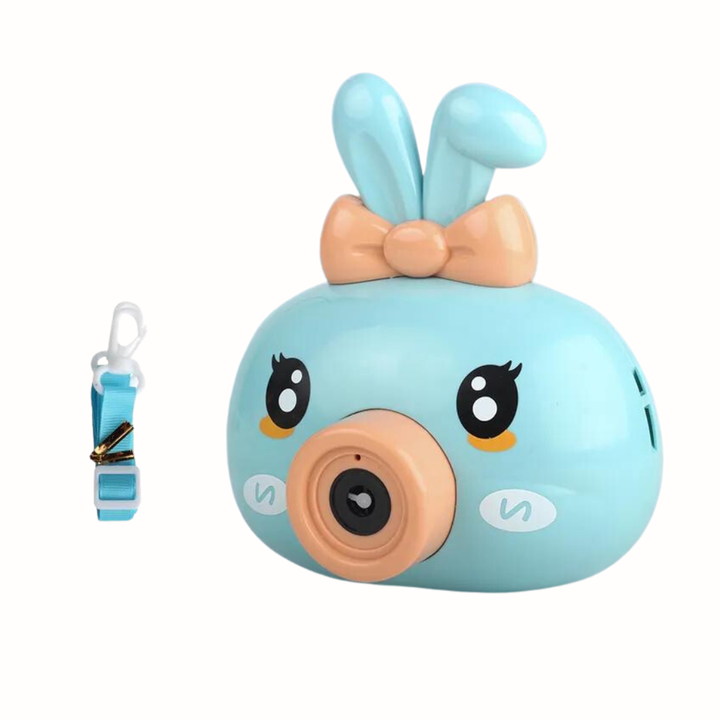 Rabbit Bubble Camera Toy with Music & Lights