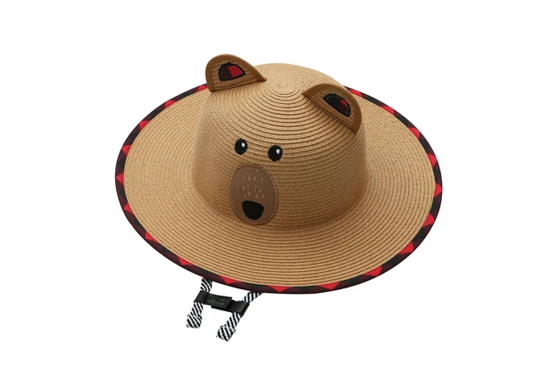 Kid's Straw Hat | Bear
