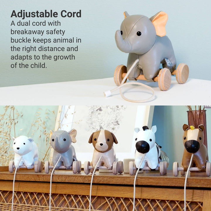 Pull Along Friends - Elephant