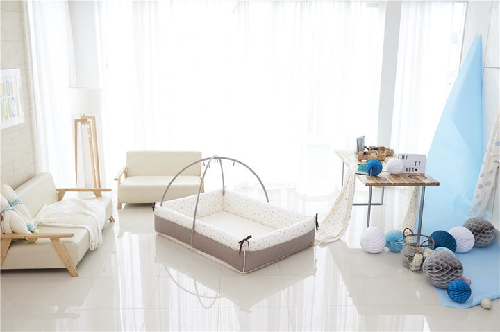 Inua Bumper Bed - Milk Brown