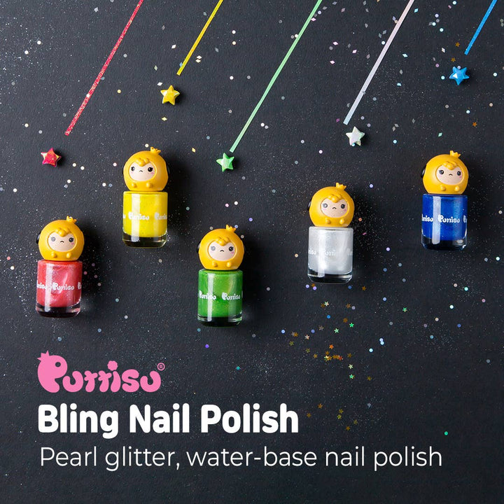 Safe Peel-Off Kids Nail Polish - Bling