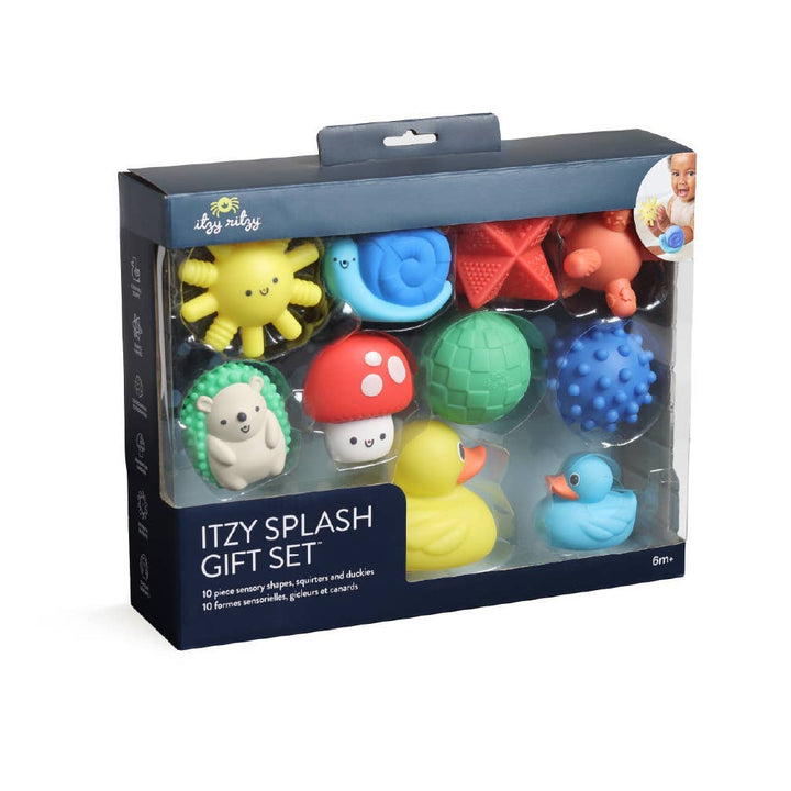 Itzy Splash Gift Set Soft Bath + Water Toys
