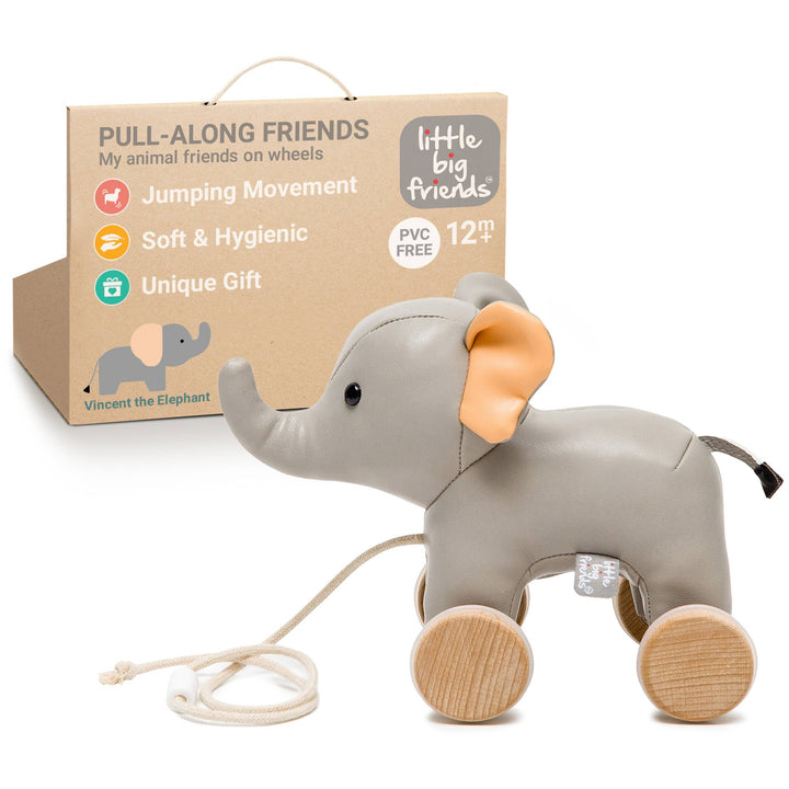 Pull Along Friends - Elephant
