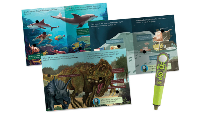 Hot Dots JR Ultimate Science Facts Interactive Book Set with Pen