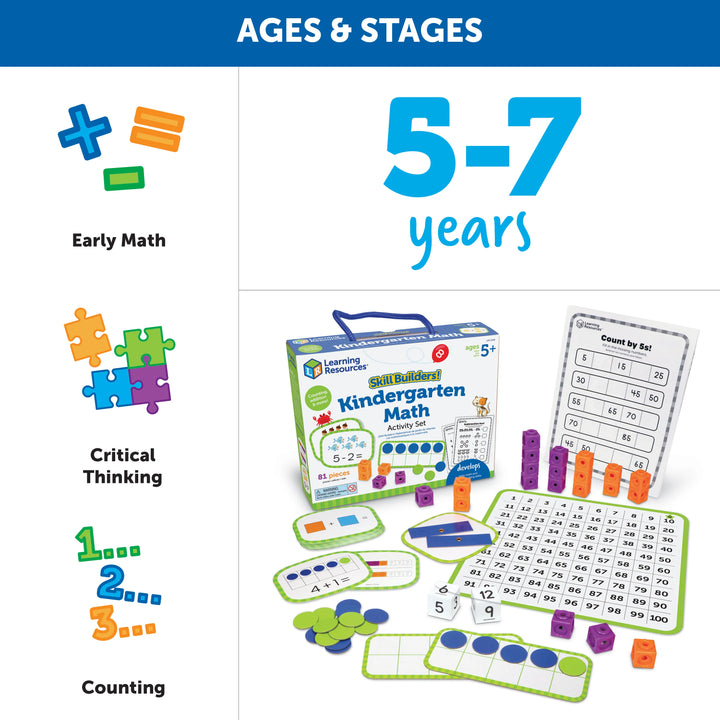 Skill Builders: Kindergarten Math