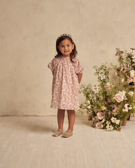 Maddie Dress | Blush Hydrangea