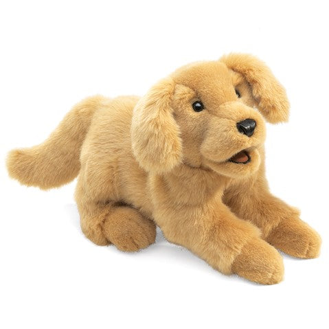 Golden Retriever Puppy Hand Puppet