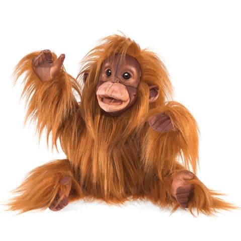 Baby Orangutan Hand Puppet