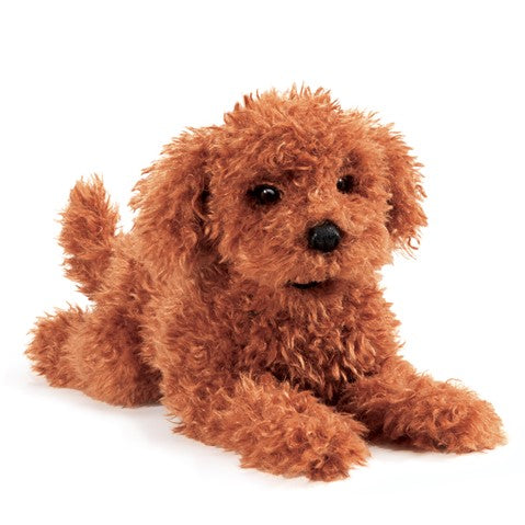 Poodle Toy Puppy Hand Puppet