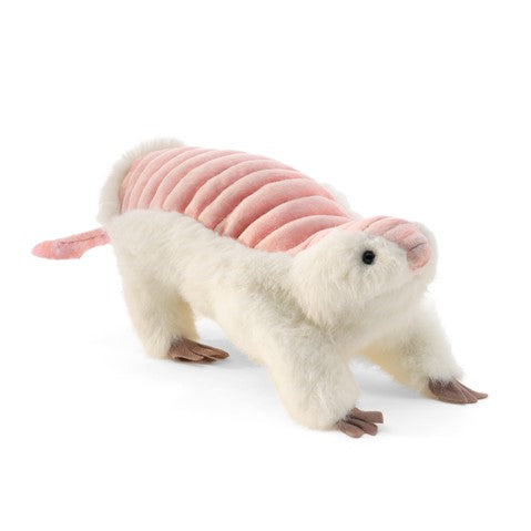 Pink Fairy Armadillo Finger Puppet