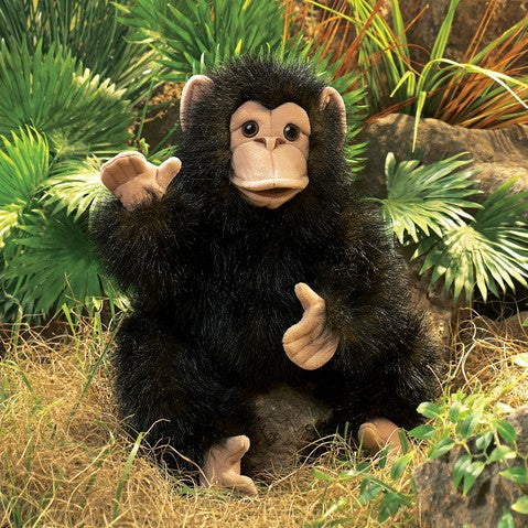Baby Chimpanzee Hand Puppet