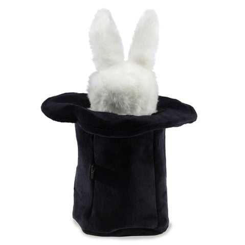 Rabbit in Hat Hand Puppet