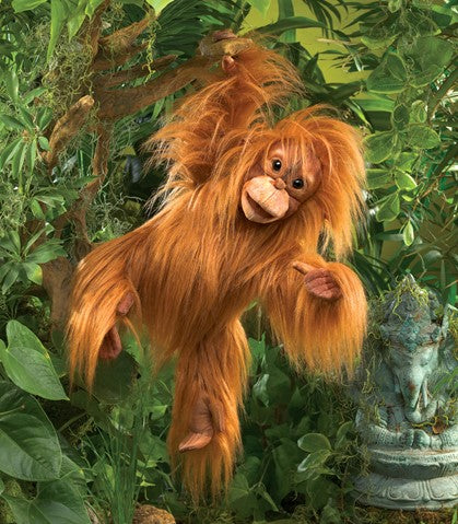 Baby Orangutan Hand Puppet