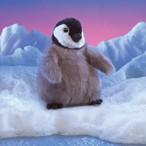 Baby Emperor Penguin Hand Puppet