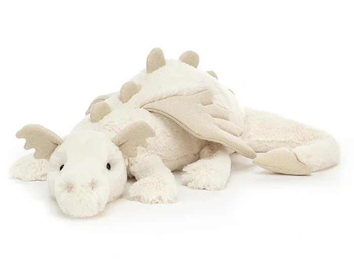 Jellycat Snow Dragon Gigantic - Retired