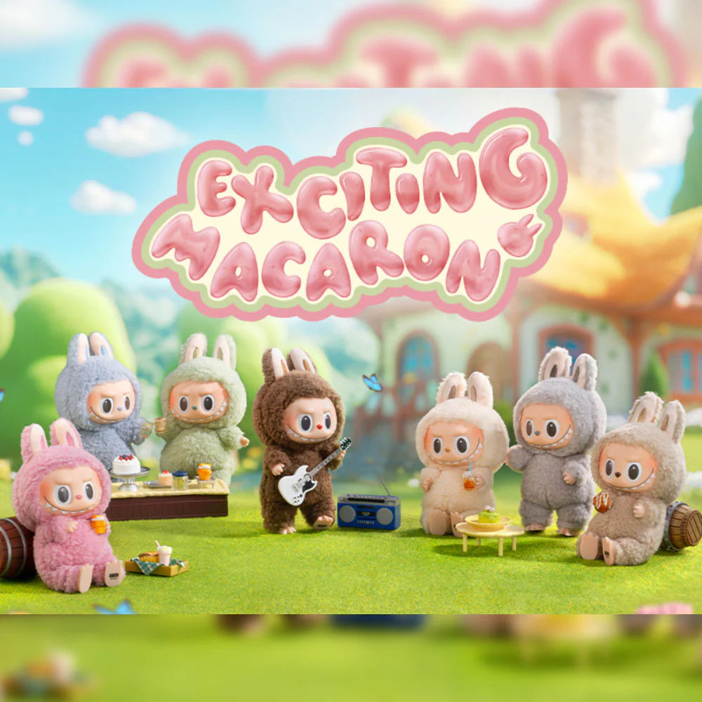 THE MONSTERS - Exciting Macaron Vinyl Face Blind Box – Bunny THE MONSTERS - Exciting Macaron Vinyl Face Blind Box – Bunny