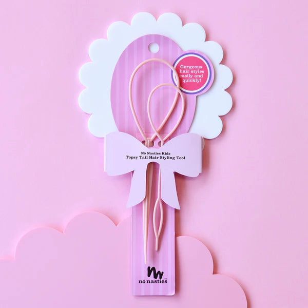 Topsy Tail Hair Styling Tool Pink