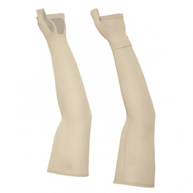 Sunday Afternoons UVShield Cool Gloves, Fingerless - L/XL - White