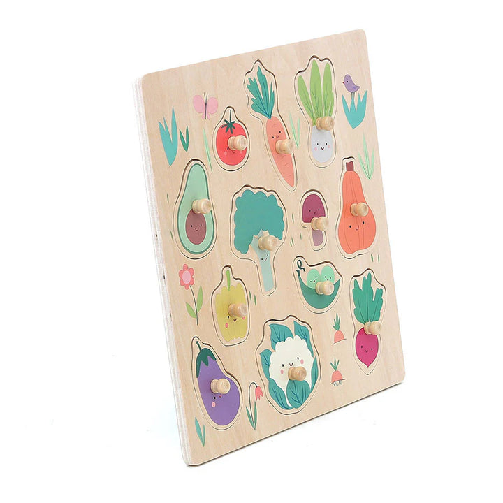 Sarah Betz - Vegetables Peg Puzzle