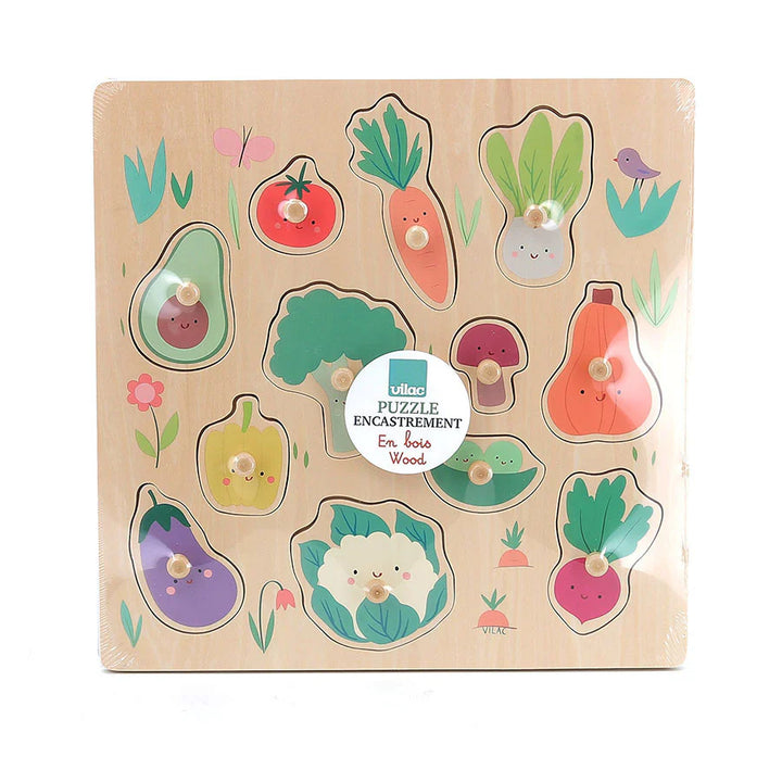 Sarah Betz - Vegetables Peg Puzzle