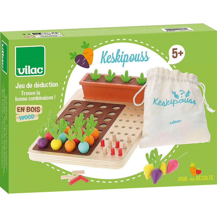 Vegetable Deduction Game