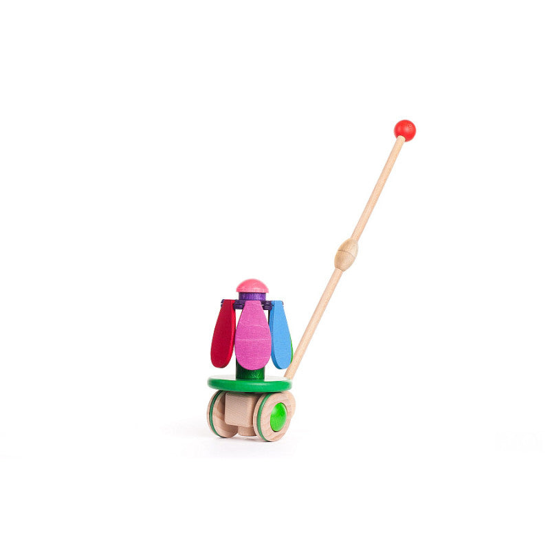 Flower Rainbow Push Toy