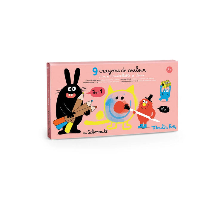 Schmouks 3-in-1 Coloring Pencils