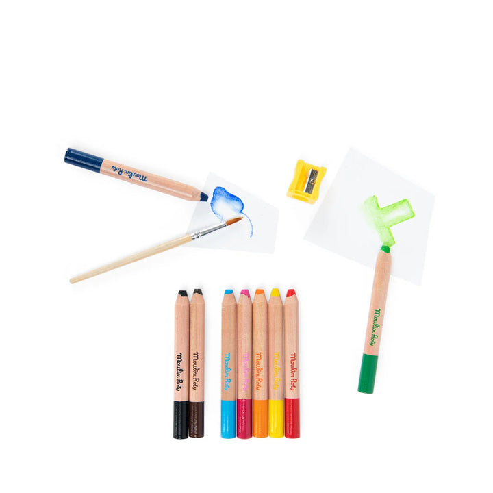 Schmouks 3-in-1 Coloring Pencils