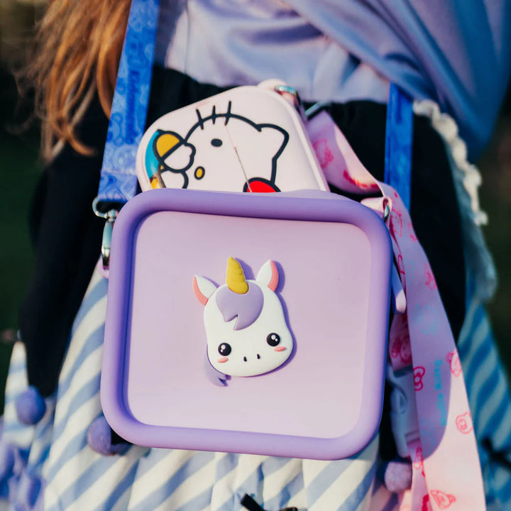 Silicone Bag - Purple Unicorn