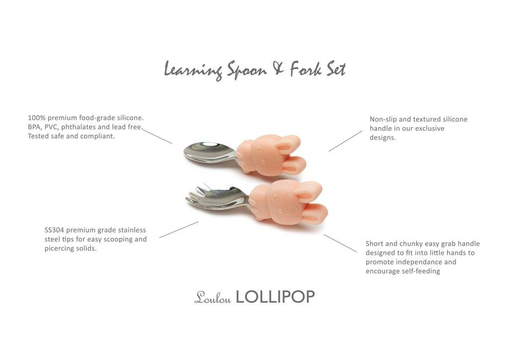 Learning Spoon and Fork Set