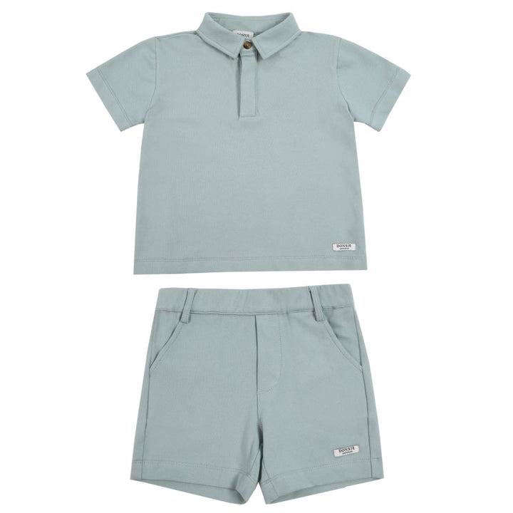 Eliott Shirt + Sance Shorts | Cloud Blue | Set