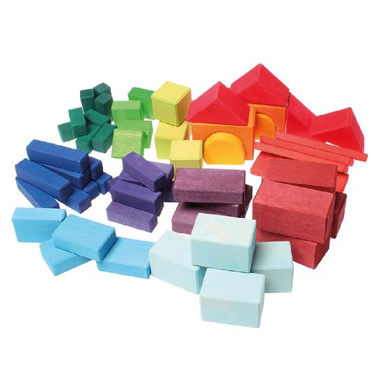 Blocks Geometrical, 60pcs