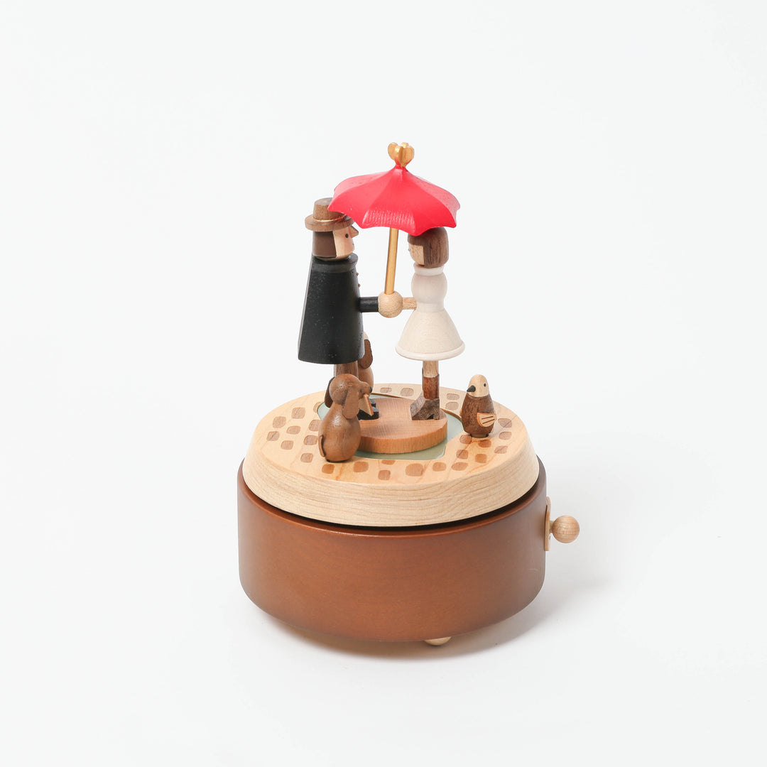 Love Umbrella Music Box