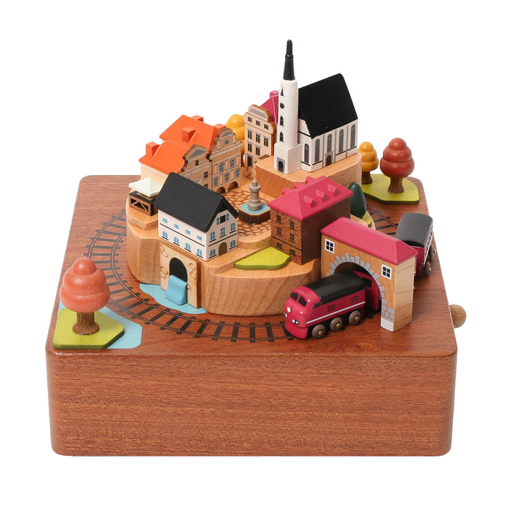 Autumn Train Music Box
