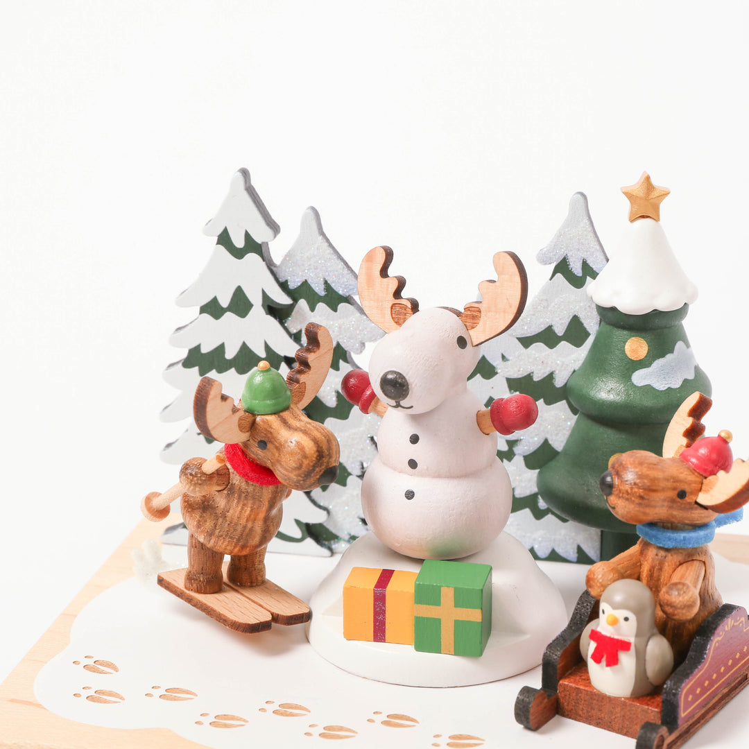 Skiing Reindeer