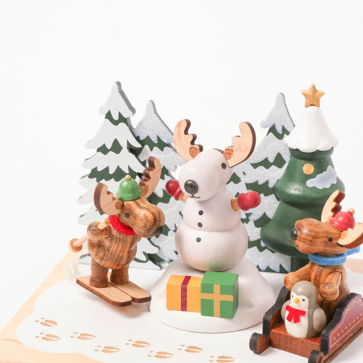 Skiing Reindeer