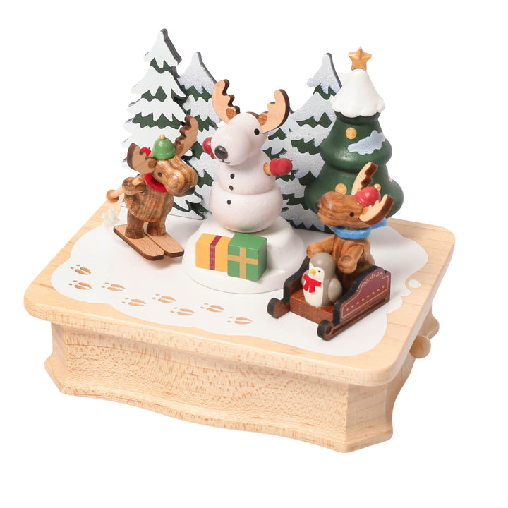 Skiing Reindeer