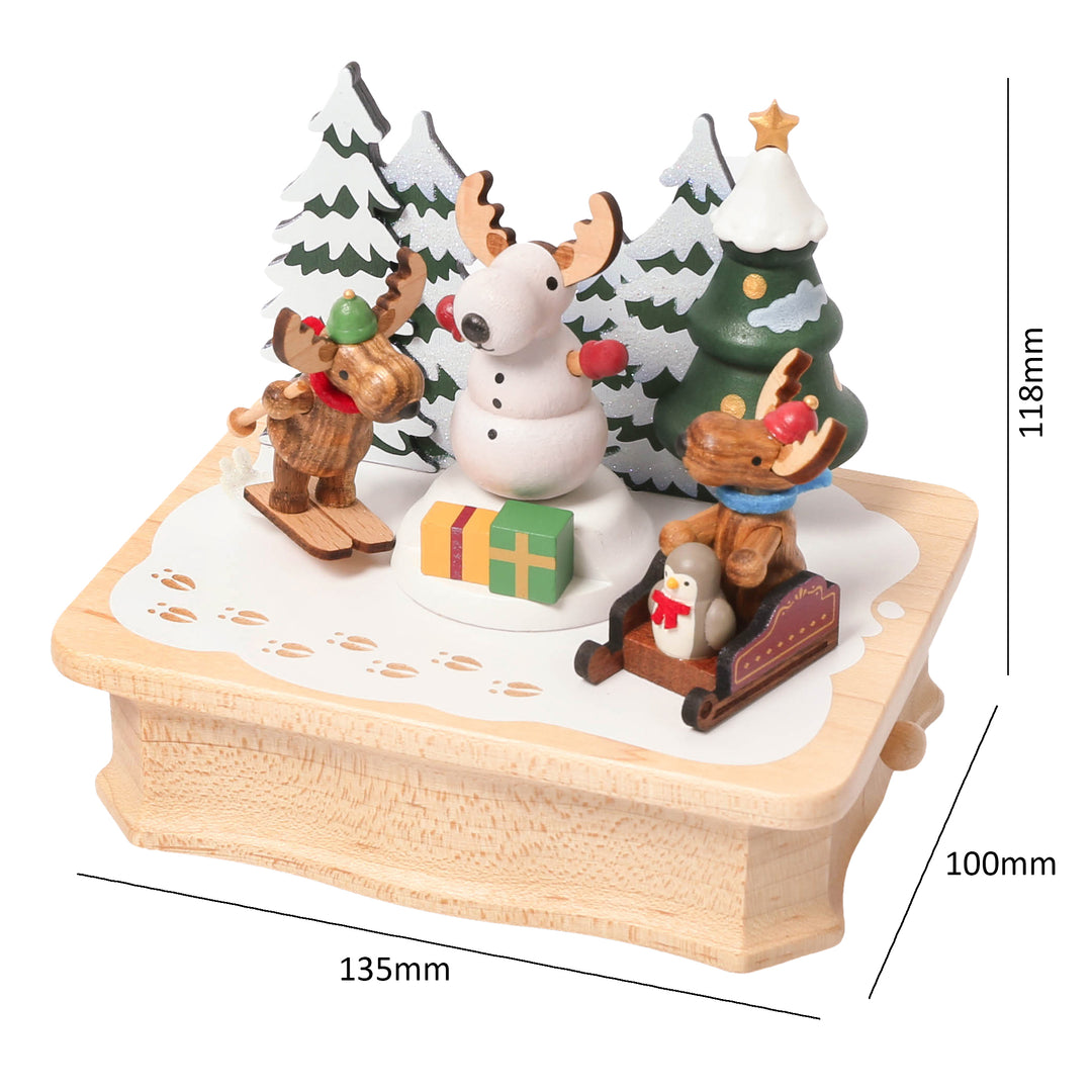 Skiing Reindeer