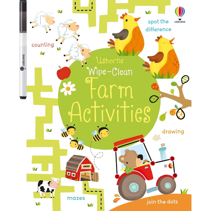 Wipe-Clean Farm Activities