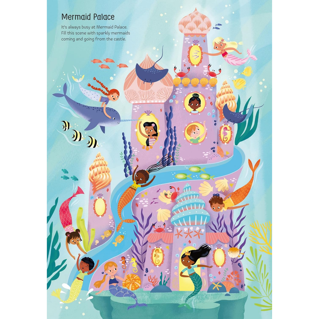 Sparkly Mermaids Sticker Book