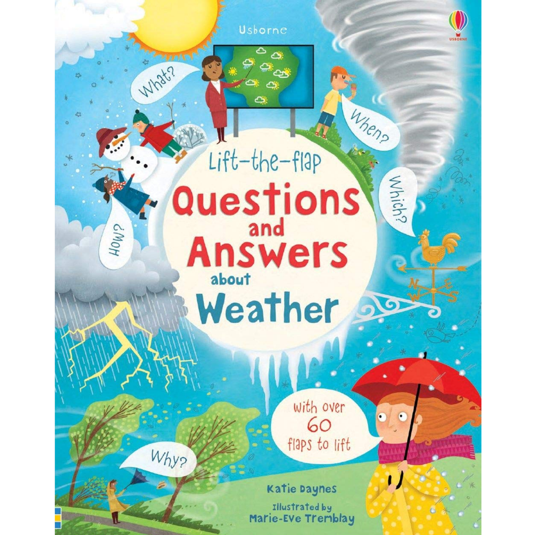 Lift-the-flap Questions and Answers about Weather