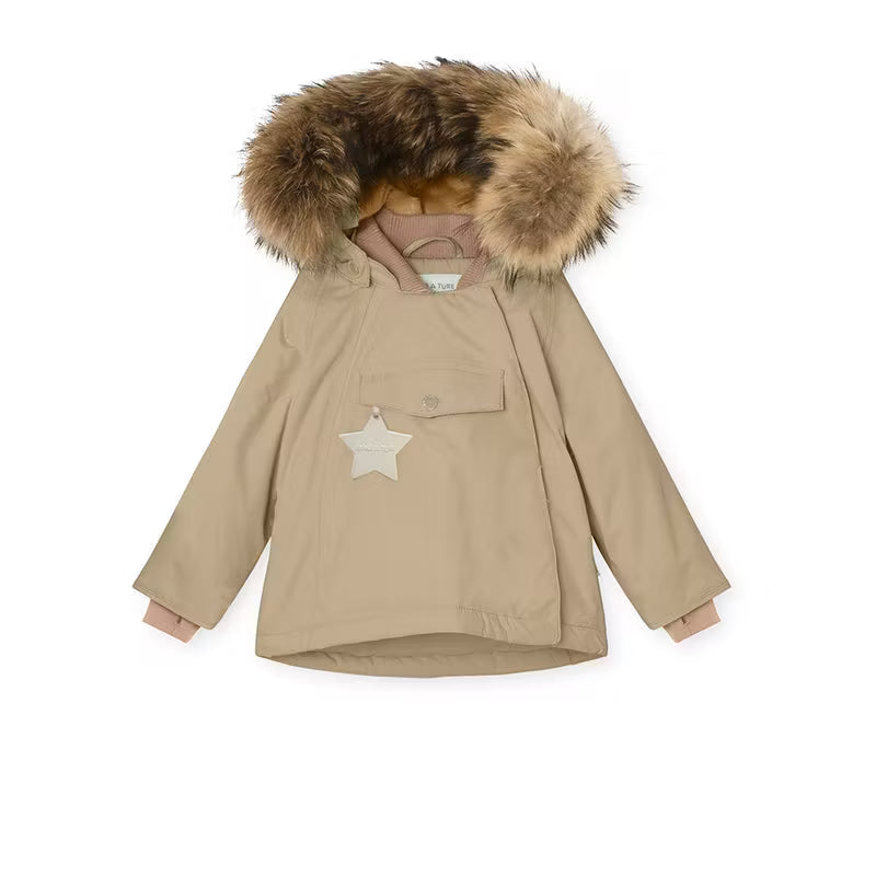 MATWANG Fleece Lined Winter Jacket Fur . GRS